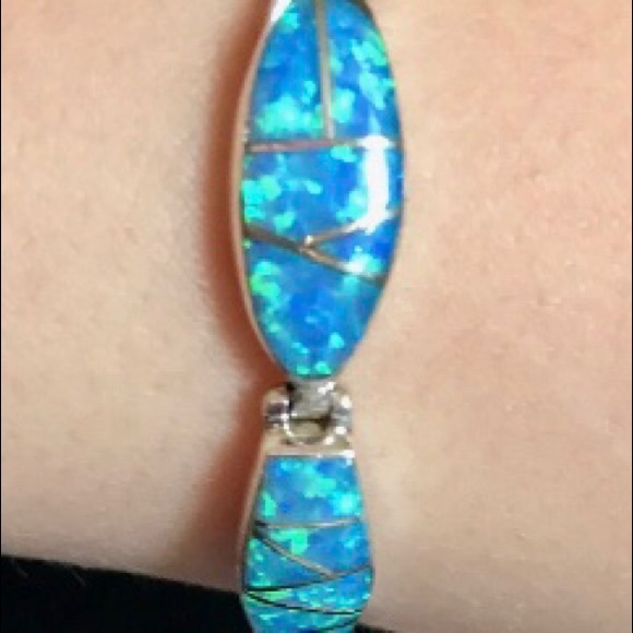 NWT Multi Shape Gilson Opal Bracelet - Picture 3 of 5